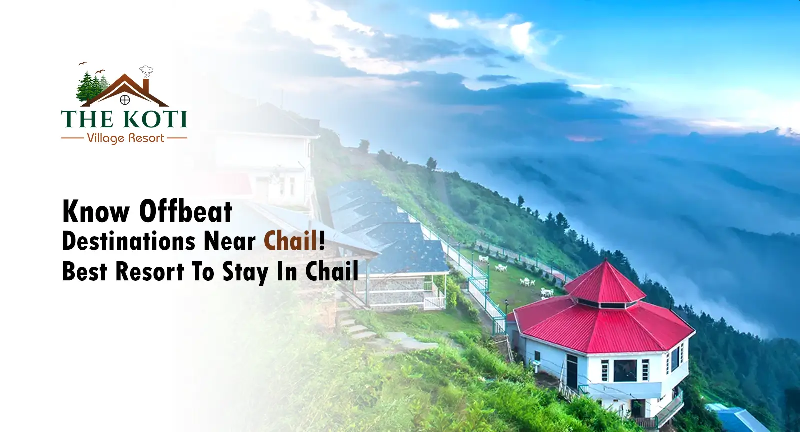 Know offbeat destinations near Chail | best resort to stay in Chail
